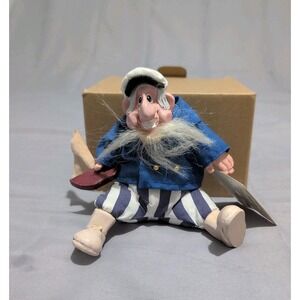Vintage Russ Country Folks Captain Salty Plush Doll Kathleen Kelly Nautical 1990